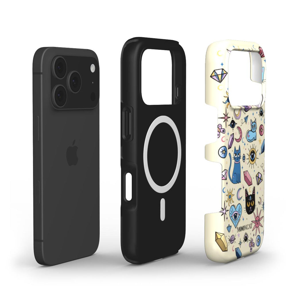 Whimsical Cats MagSafe Tough Phone Case