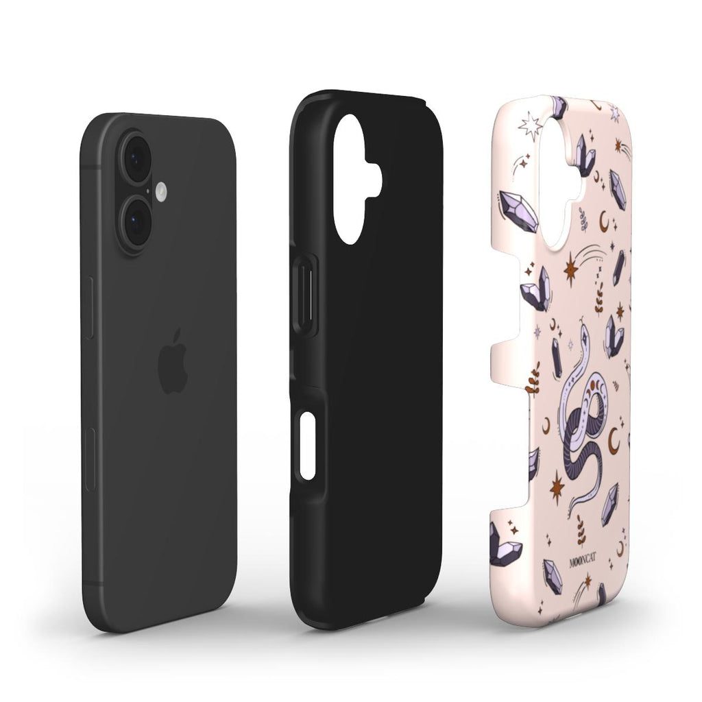 Crystal Snake Tough Phone Case