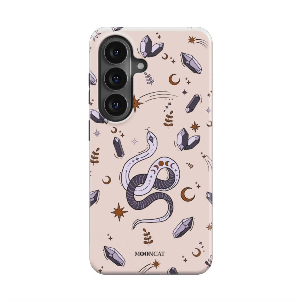 Crystal Snake Magnetic Tough Phone Case