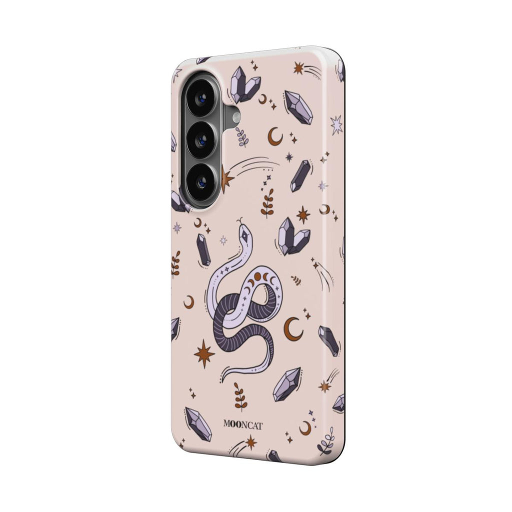 Crystal Snake Magnetic Tough Phone Case