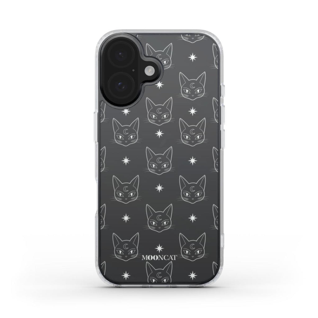 Mystic Cats Clear Phone Case