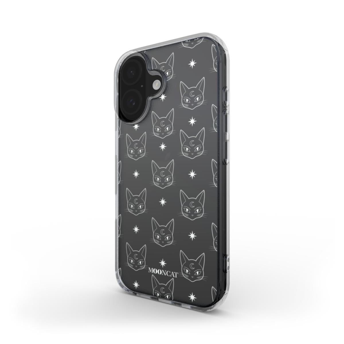 Mystic Cats Clear Phone Case